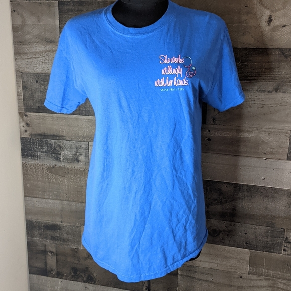 Tops - Royal Blue Nursing tshirt M